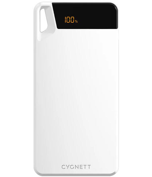 Cygnett ChargeUp Boost 4th Generation 10,000 mAh Power Bank - White CY4748PBCHE