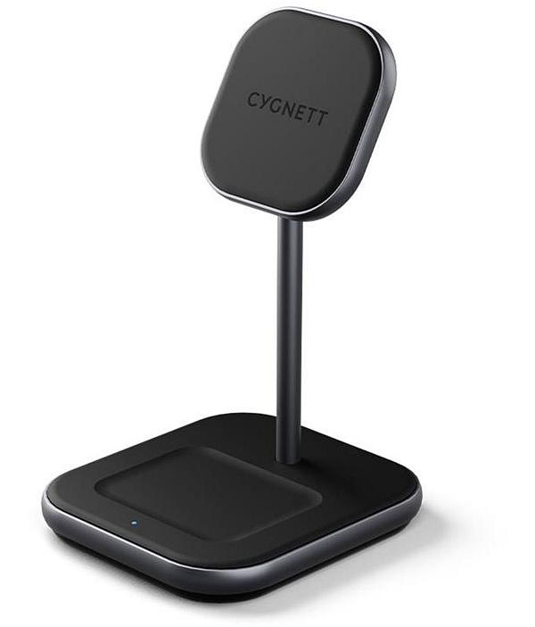 Cygnett MagDesk 2-in-1 Magnetic Wireless Charger CY3769ACOCP