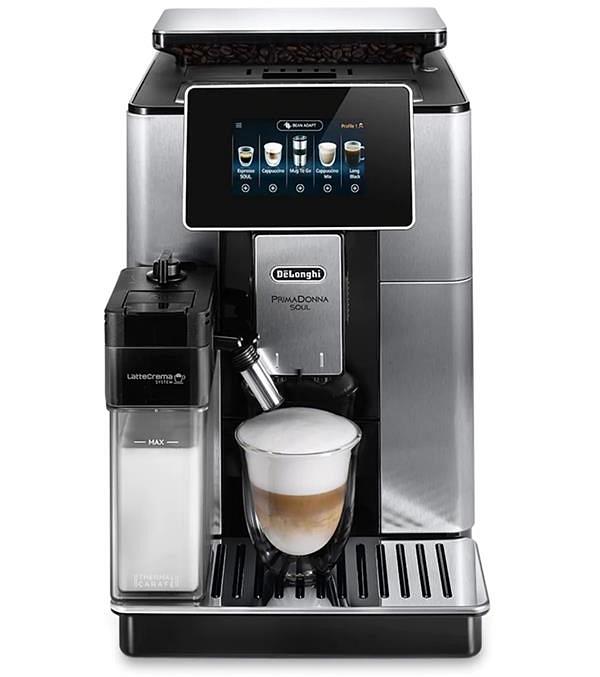 Delonghi PrimaDonna Soul Fully Automatic Coffee Machine ECAM61075MB
