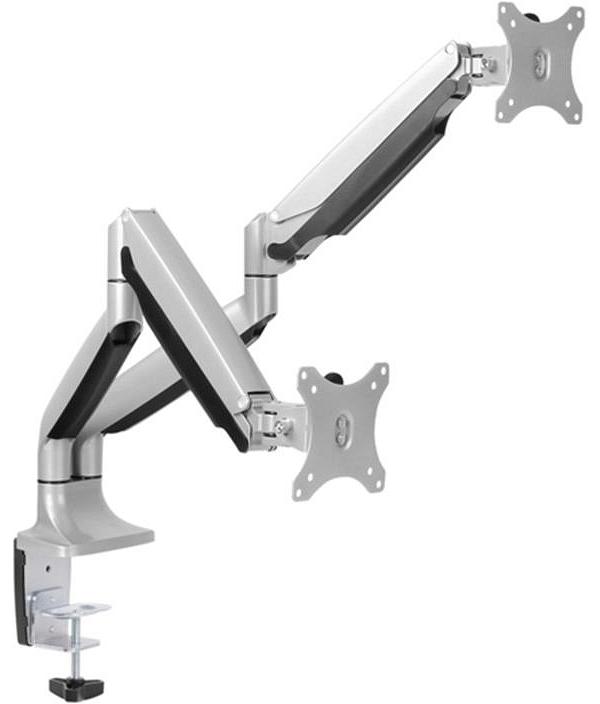 Ergovida Double Arm Gas Spring Monitor Desk Mount EMA10-C24