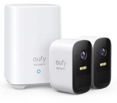 Eufy eufyCam 2C Pro 2K Wireless Home Security System (2 Pack) T8861CD1