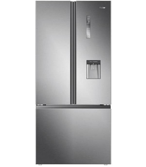 Haier 489L French Door Refrigerator, Satina HRF520FHS