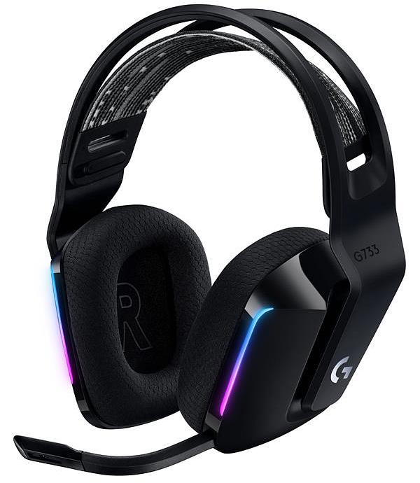 Logitech G733 LIGHTSPEED Wireless Gaming Headset - Black 981-000867