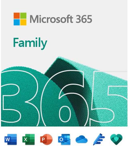 Microsoft 365 Family -  1 Year Subscription 9337694074361