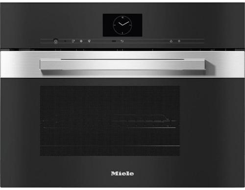 Miele PureLine CleanSteel Steam Oven with Microwave DGM7640