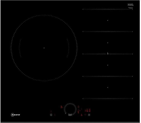 Neff 60cm Induction Cooktop with virtual twistpad T66FHC4L0