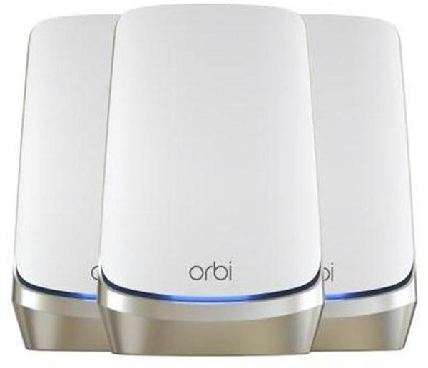 Netgear Orbi™ Quad-band Mesh WiFi 6E System, 3-Pack RBKE963-100APS