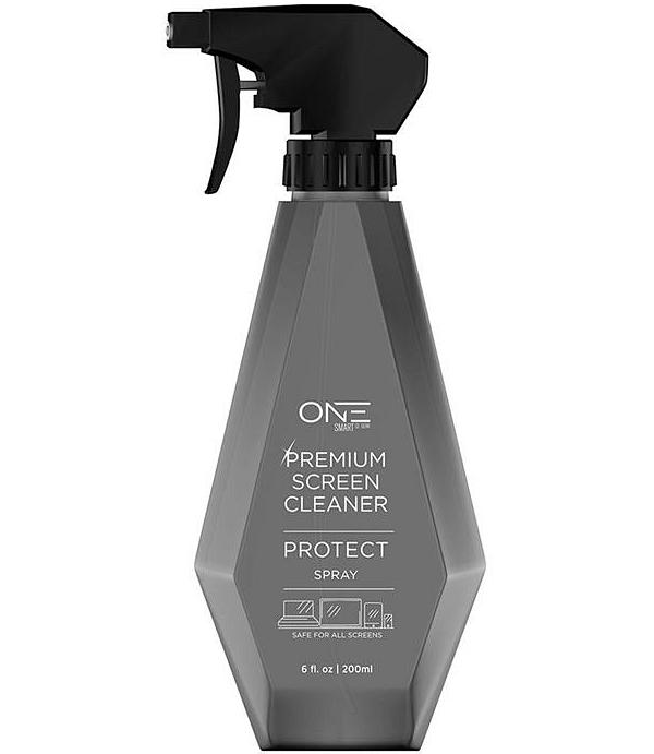 ONE 200mL Premium TV Screen Clean Spray Bottle & Cloth OSSC001