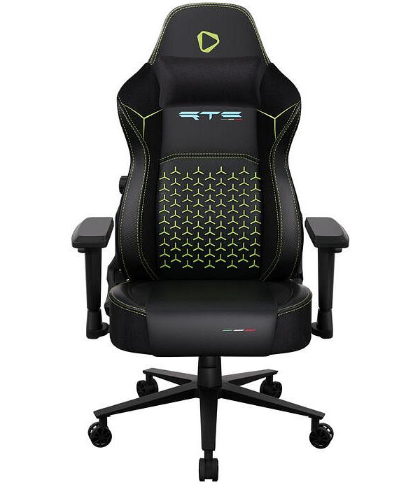 ONEX RTC ErgoGlide Alcantara Gaming Chair - Black/Sian Green ONEX-RTC-EG-AP-SG