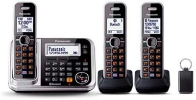 Panasonic DECT Digital Cordless Phone Triple Pack KXTG7893AZS