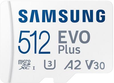 Samsung 512GB EVO Plus microSD Card (2021) MB-MC512KA