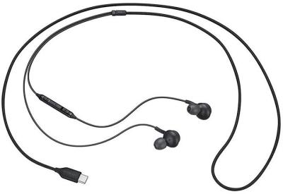 Samsung USB Type-C In-Ear Wired Earphones By AKG - Black EO-IC100BBEGWW