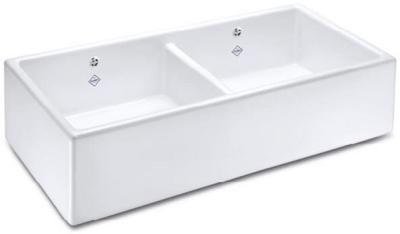 Shaws Shaker Double 800 Sink SCSH800WH