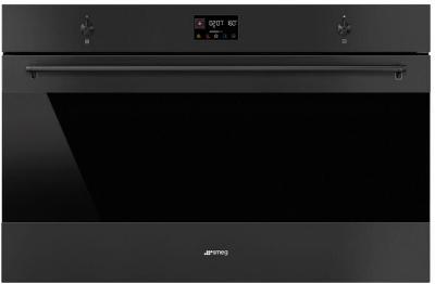 Smeg Classic 90cm Pyrolytic Oven - Matte Black SFP9302TN