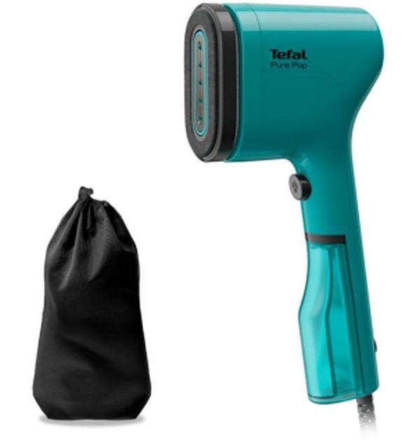 Tefal Pure Pop Handheld Garment Steamer, Teal DT2024