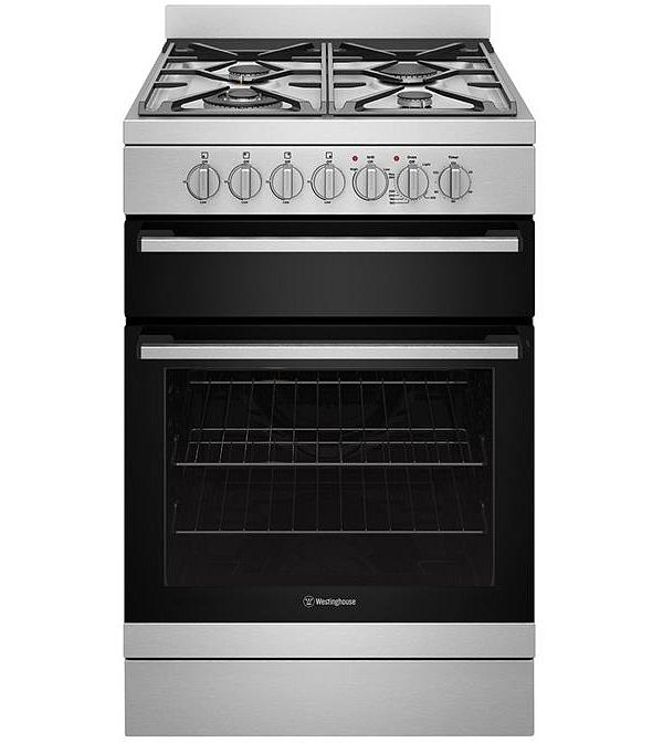 Westinghouse 60cm Dual Fuel Freestanding Cooker WFE612SC