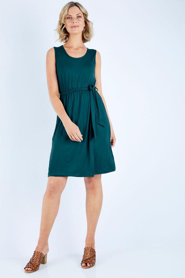 bird keepers The Bamboo Scoop Neck Dress