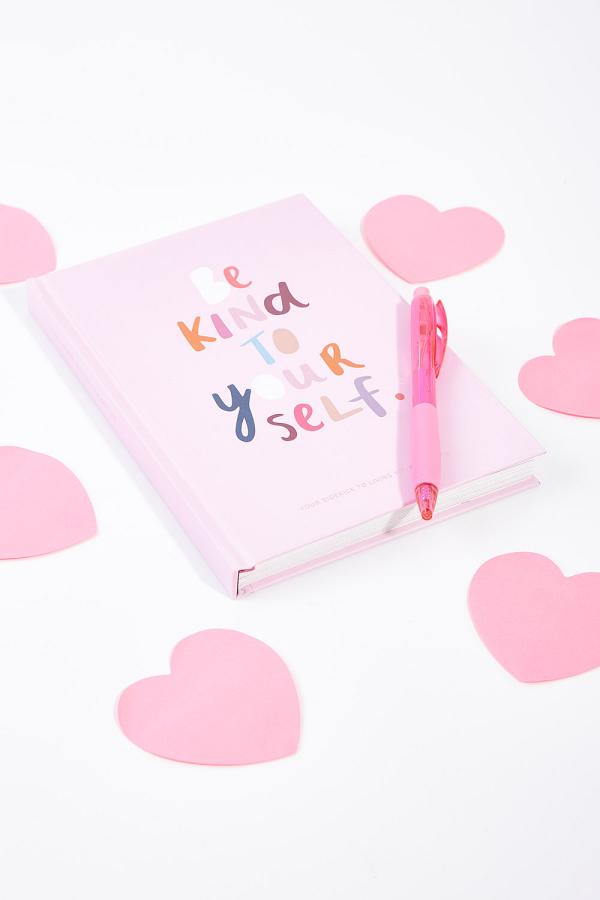 Blushing Confetti Be Kind To Yourself Best-Self Journal