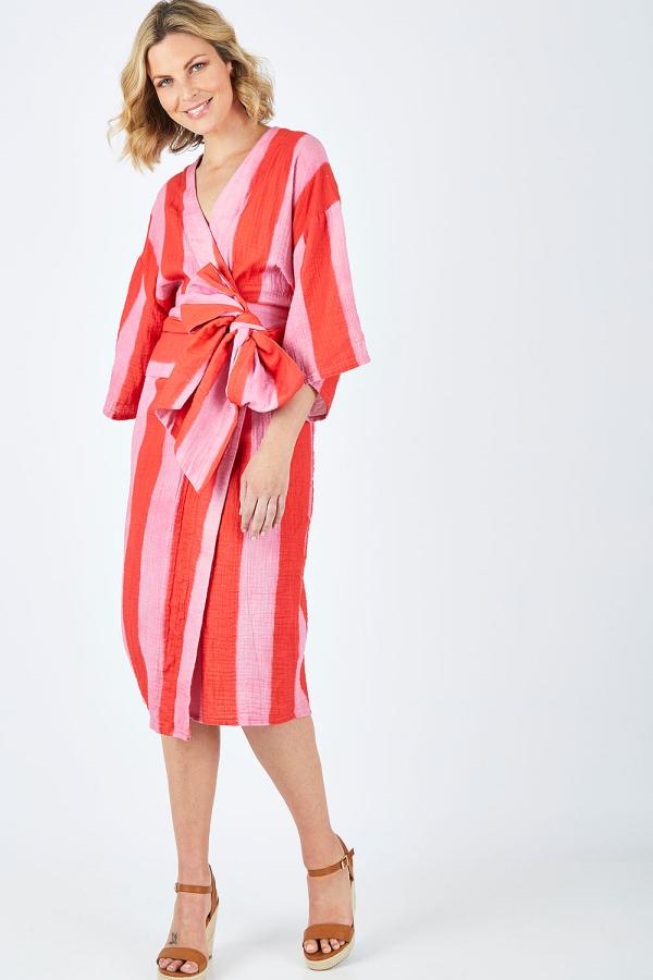 Boom Shankar Dusk Long Kimono