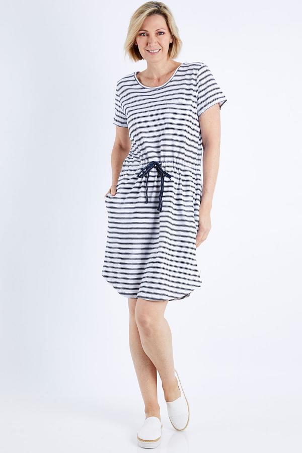 Elm Fundamental Hilda Stripe Dress
