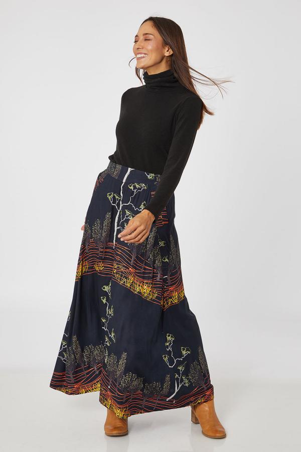 Sinerji Full Length A-Line Skirt