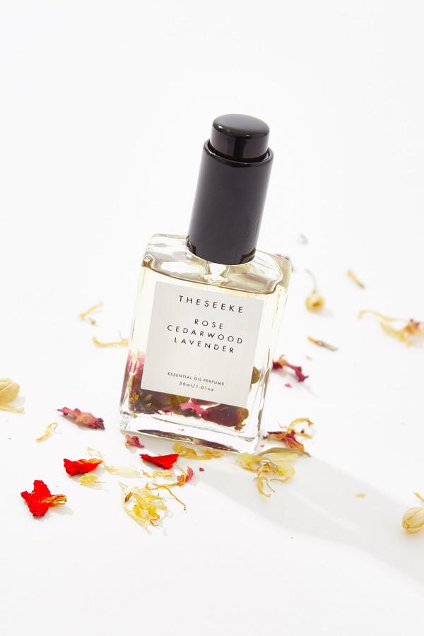 The Seeke Rose Lavender And Cedarwood Oil Perfume