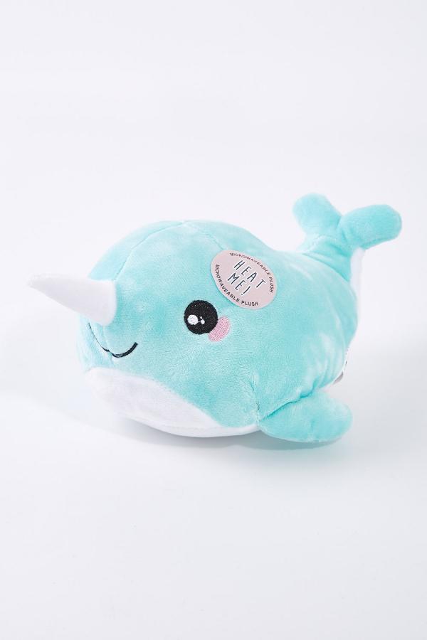 Thumbs Up Narwhal Microwave Plush Toy