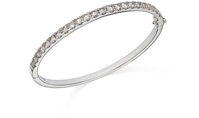 Bloomingdale's Diamond Bangle Bracelet in 14K White Gold, 3.25 ct. t.w.
