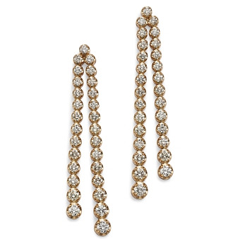 Bloomingdale's Diamond Double Strand Linear Drop Earrings in 14K Yellow Gold, 4.00 ct. t.w. - 100% Exclusive