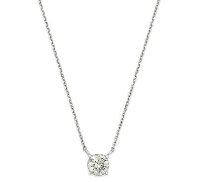 Bloomingdale's Diamond Solitaire Pendant Necklace in 14K White Gold, 0.70 ct. t.w. - 100% Exclusive