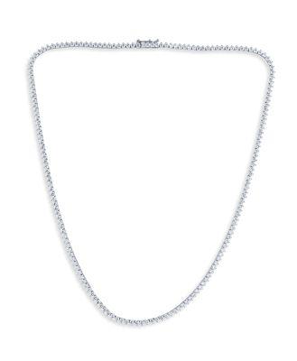 Bloomingdale's Diamond Tennis Necklace in 14K White Gold, 7.50 ct. t.w. - 100% Exclusive