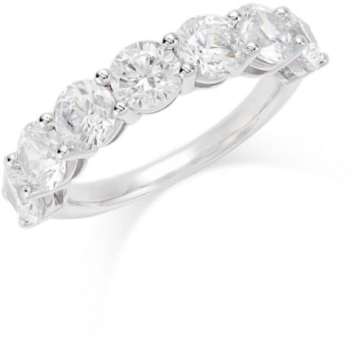 Bloomingdale's Fine Collection Diamond Seven Stone Band in 14K White Gold, 2.80 ct. t. w.