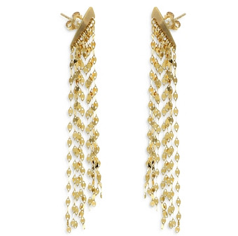 Bloomingdale's Tassel Dangle Drop Earrings in 14K Yellow Gold