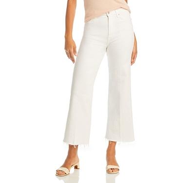 7 For All Mankind Cropped Jo Ultra High Rise Wide Leg Jeans in Soleil