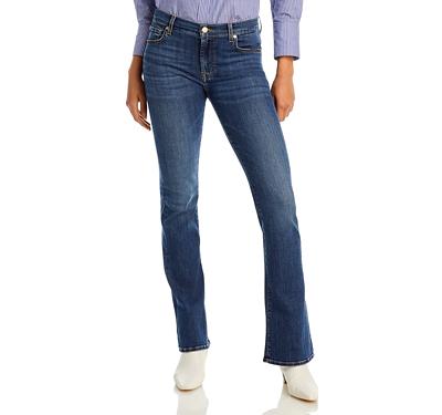 7 For All Mankind Kimmie Mid Rise Bootcut Jeans in Dutchess