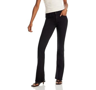 7 For All Mankind Kimmie Mid Rise Bootcut Jeans in Rinse Black