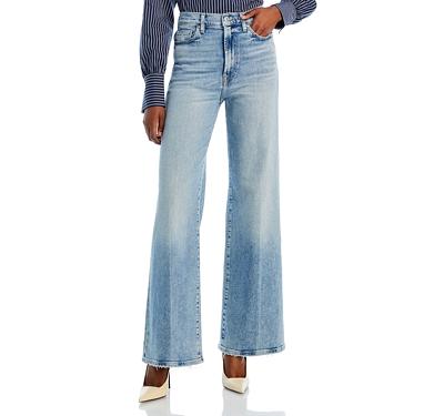 7 For All Mankind Ultra High Rise Jo Wide Leg Jeans in Must