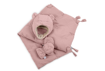 7AM Enfant Unisex Le Cub Mitten, Hat & Blanket Set Airy - Baby