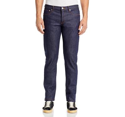 A.p.c. Petit Standard Straight Slim Fit Jeans in Indigo Stretch