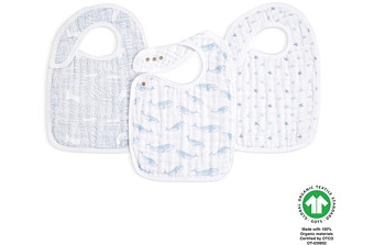 Aden and Anais Snap Bibs, 3 Pack