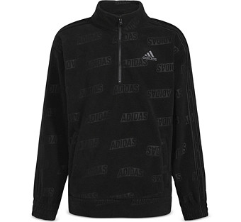 Adidas Boys' Brand Love Cozy Half-Zip Pullover - Big Kid