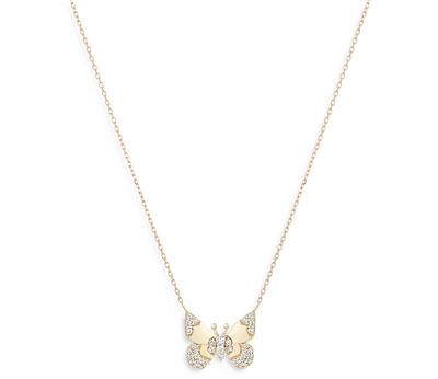 Adina Reyter 14K Yellow Gold Enchanted Diamond Butterfly Pendant Necklace, 16