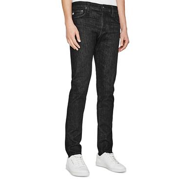Ag Everett Straight Jeans in Black Marble