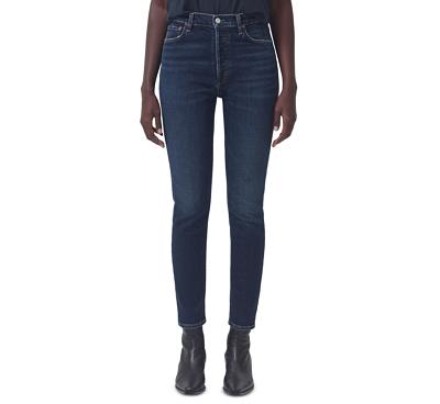 Agolde Nico High Rise Slim Leg Jeans in Ovation