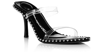 Alexander Wang Women's Nova Ball Embellished Slide Sandals