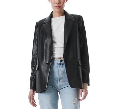 Alice and Olivia Denny Faux Leather Jacket