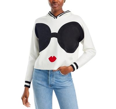 Alice and Olivia Oscar Staceface Hoodie