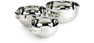 All Clad 3-Piece Stainless Steel Bowl Set