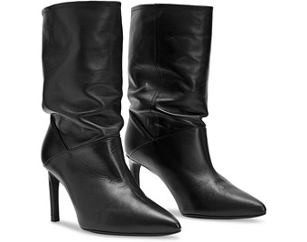 Allsaints Women's Orlana Pointed Toe High Heel Slouch Boots