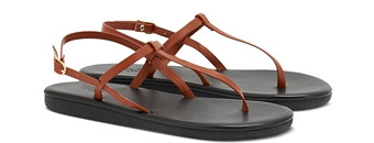 Ancient Greek Sandals Women's Lito Slip On Thong Slingback Sandals